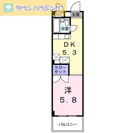 メゾン笠原の物件間取画像